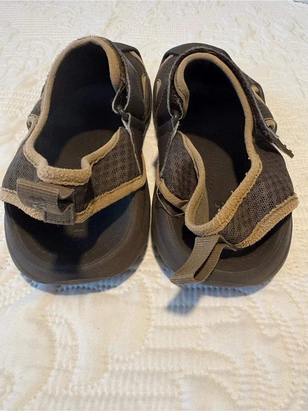 Crocs Swiftwater Mesh Men's Size 10 Water Shoes Sandals Sport Outdoor Dark Brown